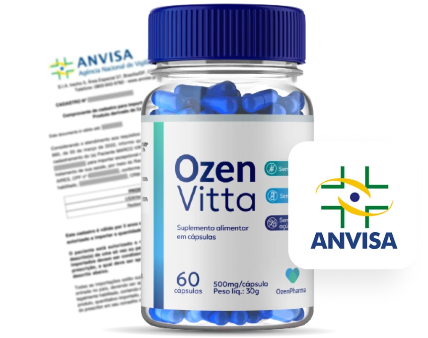 OzenVitta Alinhado com ANVISA